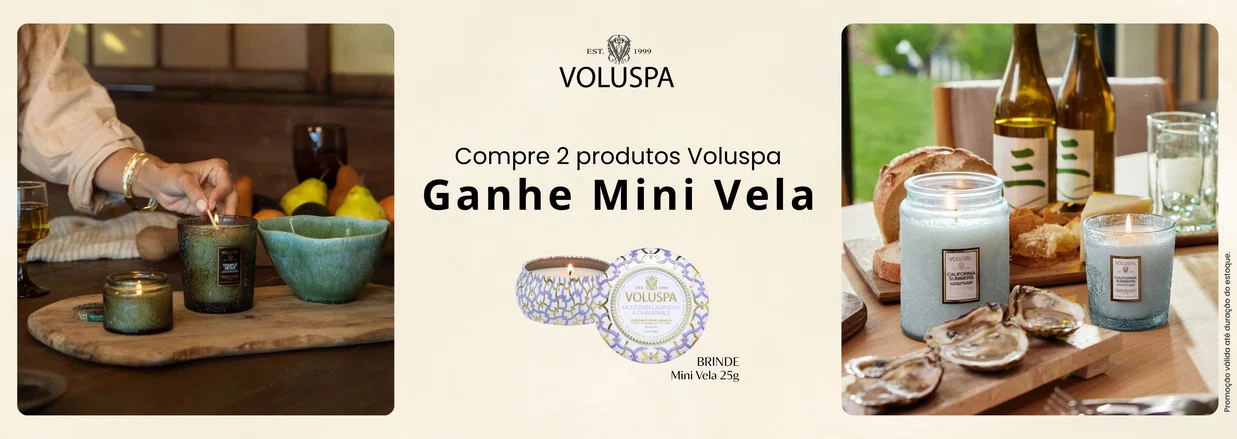 Voluspa Mini Vela Brinde