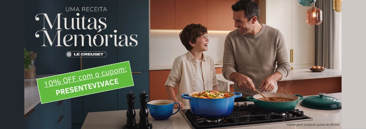 Dia dos Pais e Le Creuset