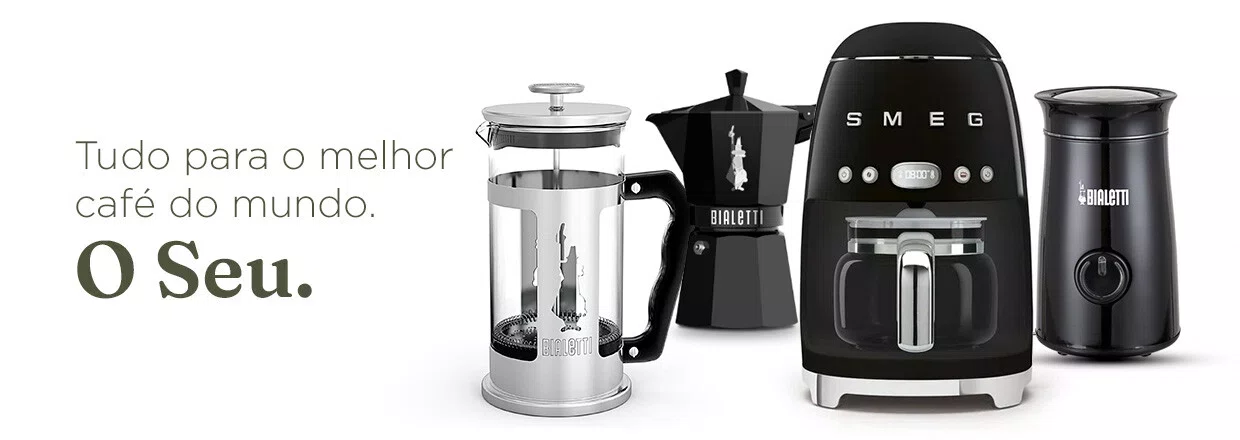 Tudo para o melhor café do mundo. O Seu.