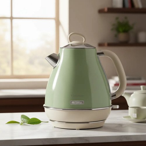 Chaleira Elétrica Vintage Verde 1,7L 127V 1500W - Ariete