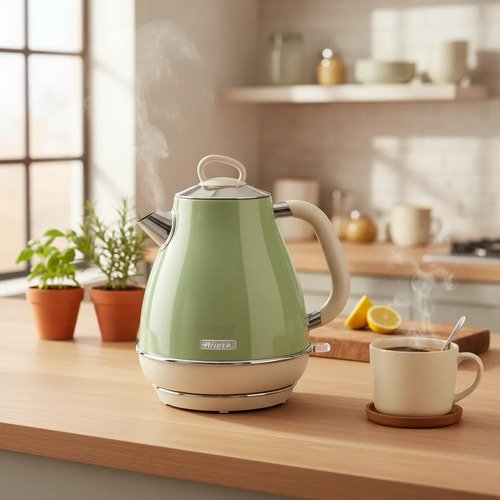 Chaleira Elétrica Vintage Verde 1,7L 127V 1500W - Ariete
