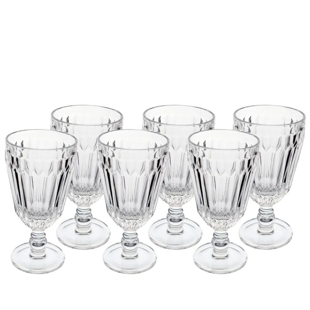 Jogo de 6 taças em vidro 330ml Bretagne - L'Hermitage