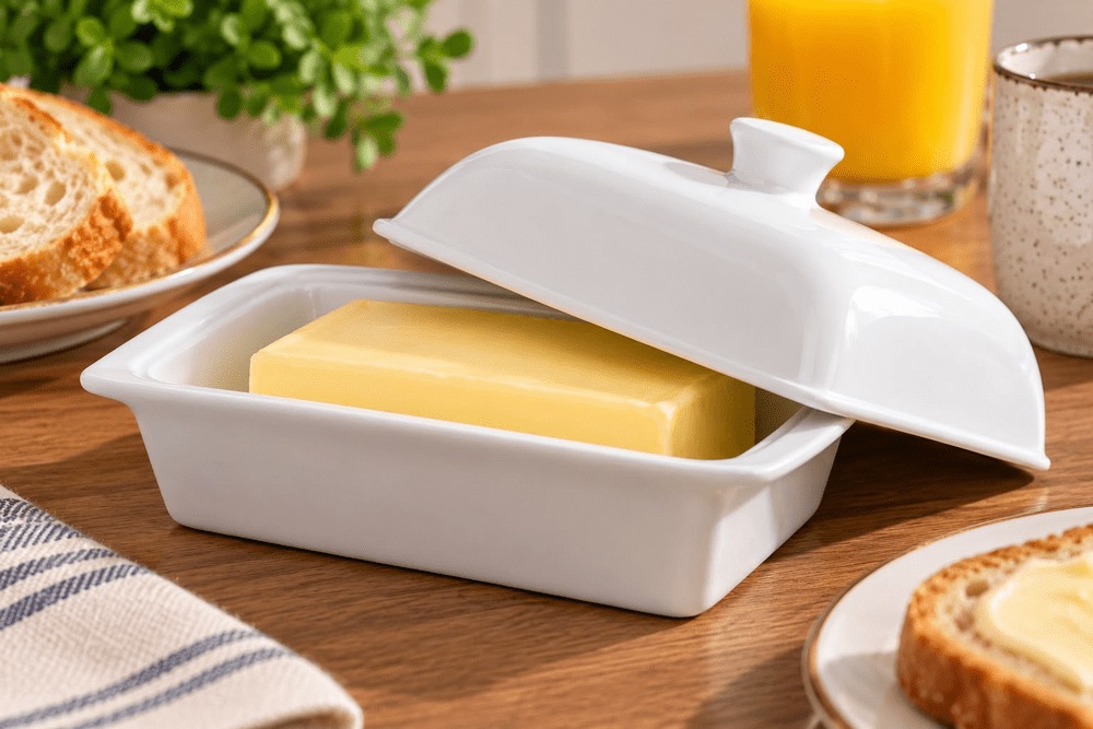 Mantegueira Blanc com Tampa em Porcelana - L`hermitage