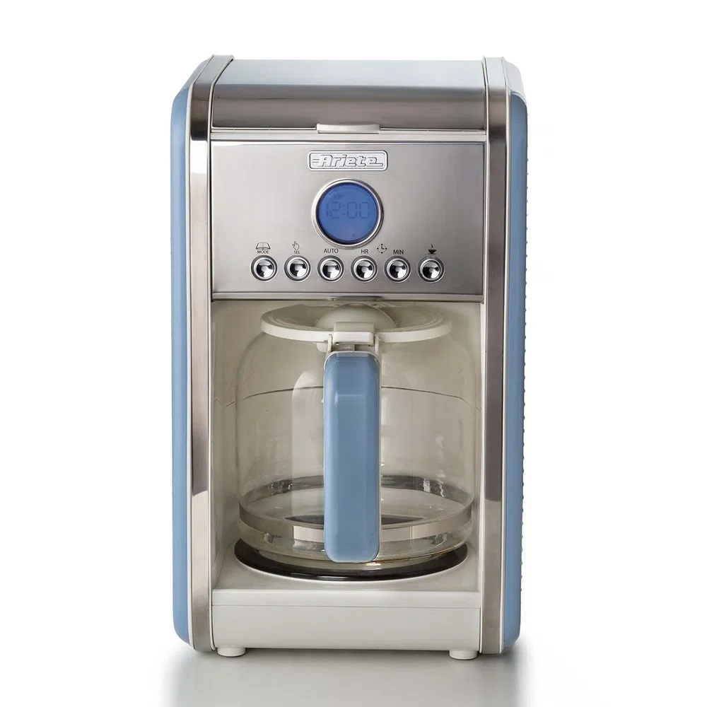 Máquina de Café Manual Vintage Azul 220v - Ariete