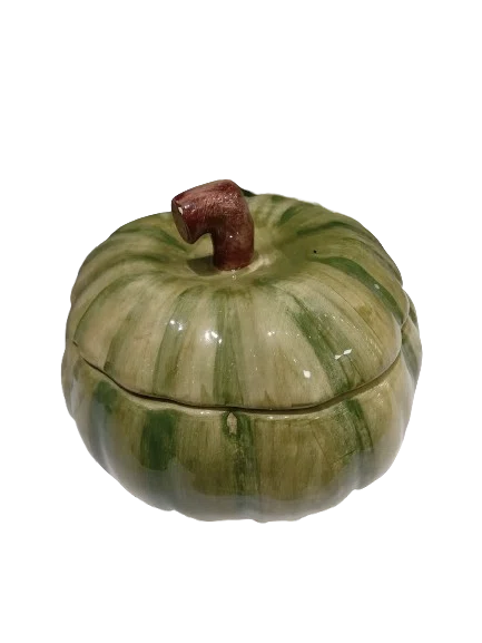 Pote Abóbora Moranga Verde com Tampa - Luiz Salvador