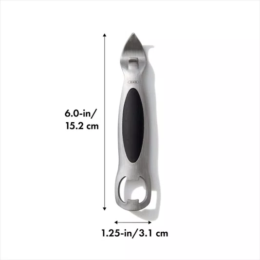 Abridor de Garrafas Inox 7cm - Oxo