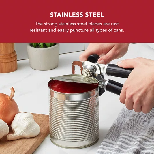 Abridor de Latas Smooth Preto - Kitchenaid