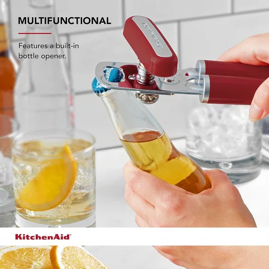 Abridor de Latas Smooth Vermelho - Kitchenaid