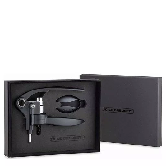 Abridor Saca Rolha e Corta Cápsula Matte Black - Le Creuset