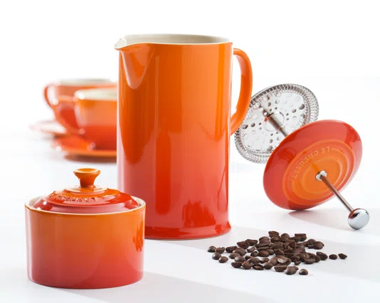 Açucareiro Cerâmica Laranja Flame 300ml - Le Creuset