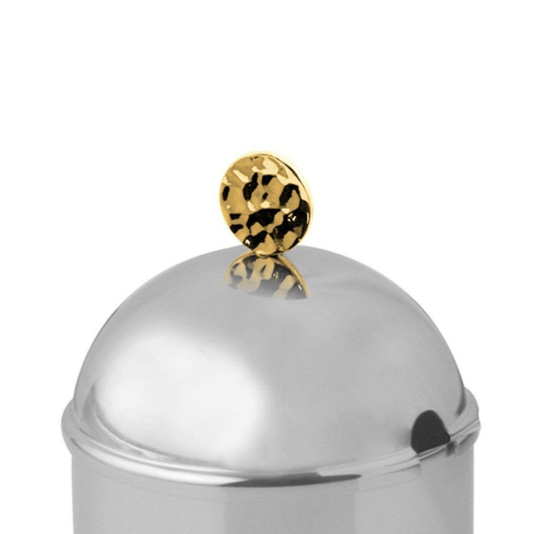 Açucareiro Ravena com colher nocc Ouro 24k - Riva