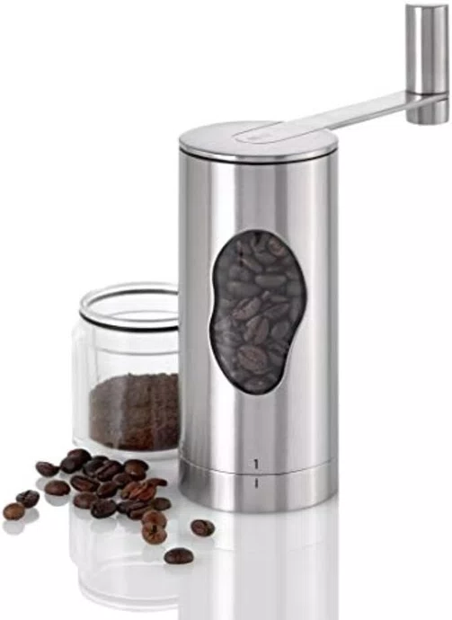 Adhoc, Moedor Cafe Inox/acril 21,5 Cm Mrs Bean