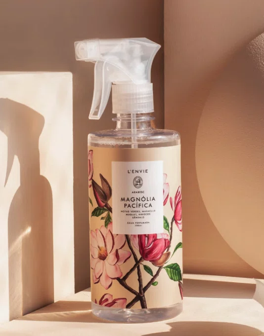Água Perfumada Magnólia Pacífica 1l - Lenvie