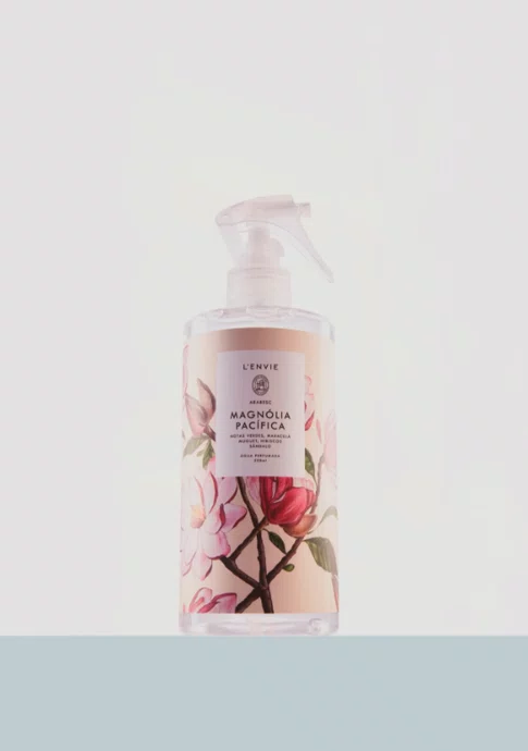 Água Perfumada Magnólia Pacífica 500ml - Lenvie
