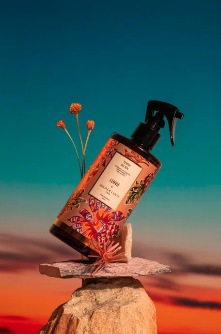Água Perfumada Terra do Sol e Água de Coco 500ml - Lenvie