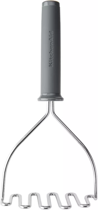 Amassador de Batata Inox Silicone Profissional Cinza - Kitchenaid