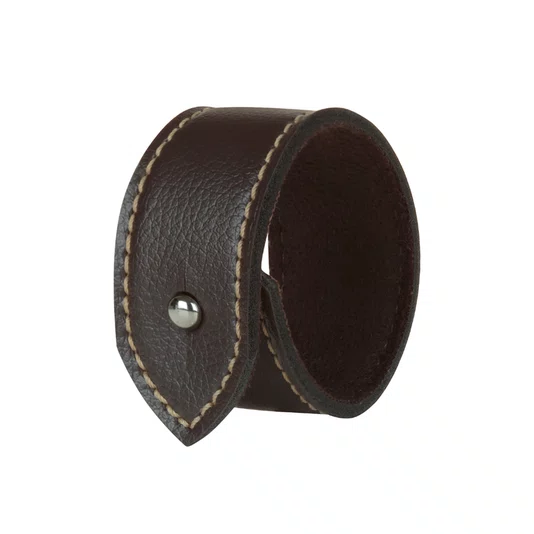 Anel de Guardanapo 2peças Corino Marrom - Mameg