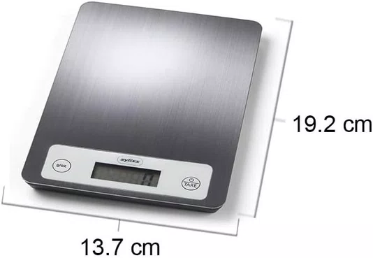 Balança Digital Aço Inox 1,2x13,7x19,2cm - Zyliss