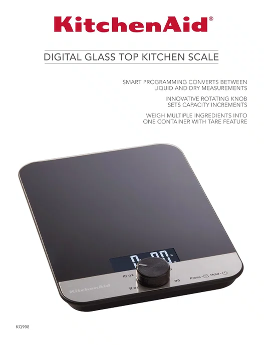 Balança Digital Vidro - Kitchenaid