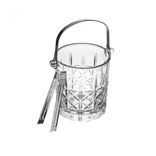 Balde para Gelo com Pegador Flor de Lotus