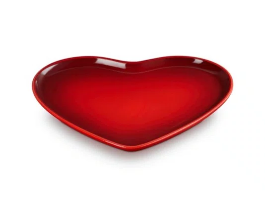 Bandeja de Servir Coração 32cm Sphere Vermelho - Le Creuset