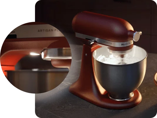 Batedeira Artisan Plus Sun Dried Tomato Vermelho 220V - Kitchenaid
