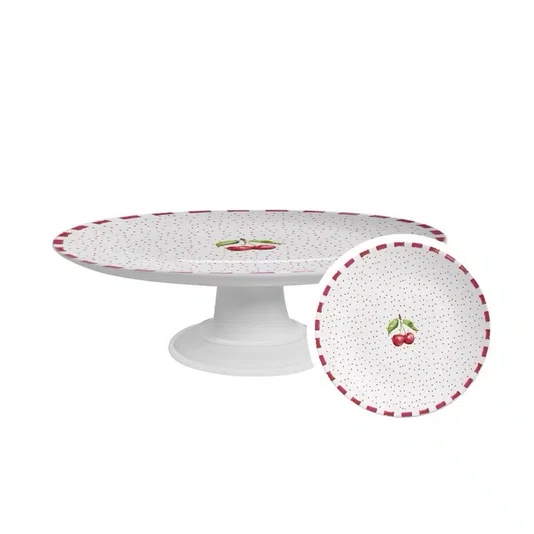 Boleira Média Coup Amarena Cereja 29cm com Pé - Alleanza