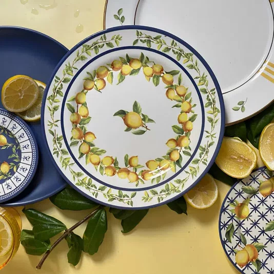 Boleira Média com Pé Limone 29cm - Alleanza