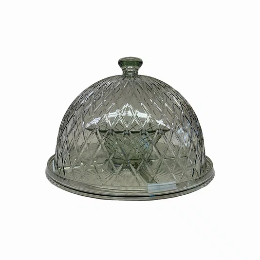 Boleira Multiuso em Acrílico com Pé Verde - Entrecasa