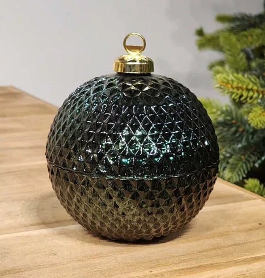 Bomboniere Pote Bola Verde 13cm - Cromus