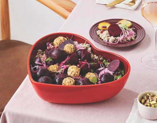 Bowl Coração 2,9l Sphere Vermelho Cerise - Le Creuset