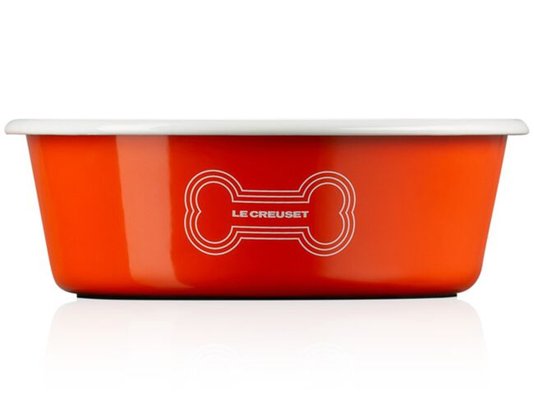 Bowl Redondo para Pet Laranja 18cm Le Creuset