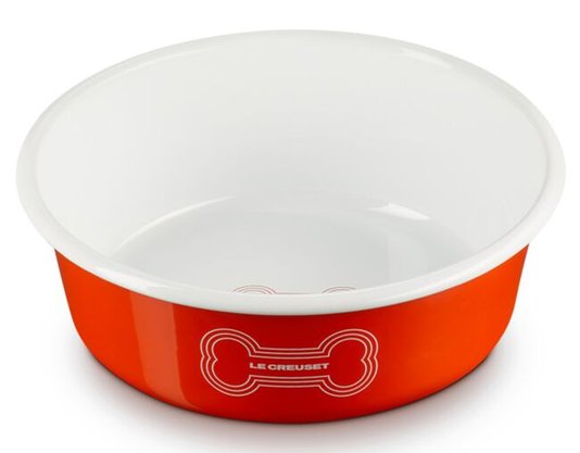 Bowl Redondo para Pet Laranja 18cm Le Creuset