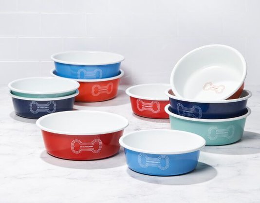 Bowl Redondo para Pet Laranja 18cm Le Creuset