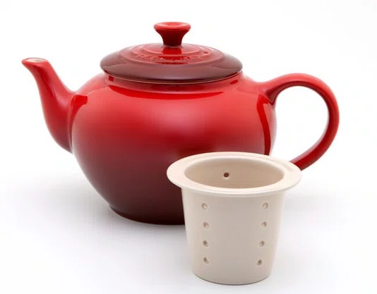 Bule de Chá com Infusor 600ml Vermelho Cerise - Le Creuset