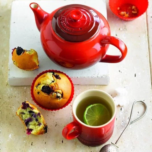 Bule de Chá com Infusor 600ml Vermelho Cerise - Le Creuset