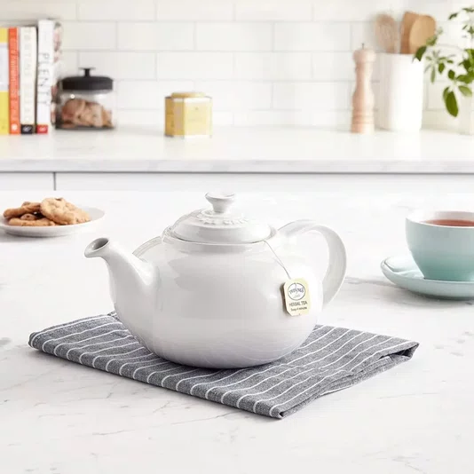 Bule de Chá com Infusor 600ml Branco White - Le Creuset