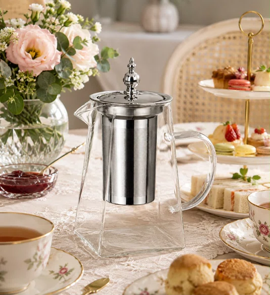 Bule Lusso em Vidro Borossilicato com Infusor 9520ml