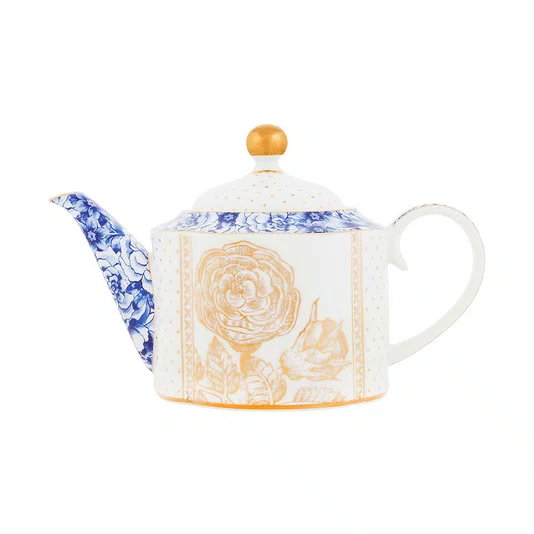 Bule Pequeno Royal White Pip Studio