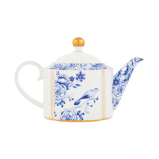 Bule Pequeno Royal White Pip Studio