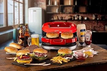 Burger Grill Elétrico Party Time Retrô 1200W - Ariete