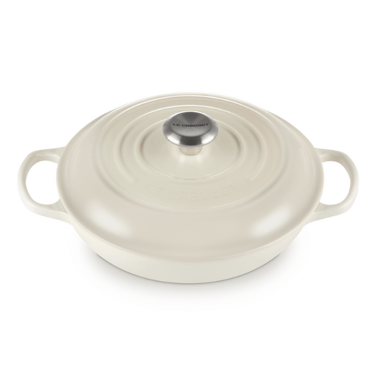 Caçarola Buffet 30cm Signature Meringue - Le Creuset