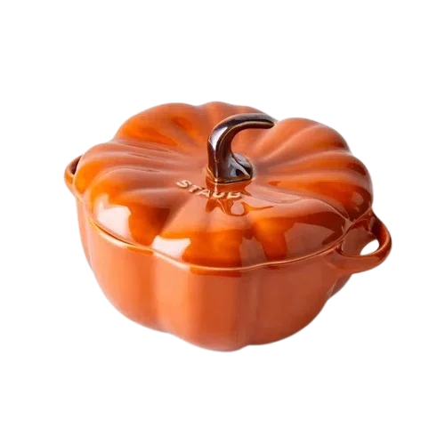 Caçarola Formato Abóbora de Cerâmica 15 Cm Canela - Staub