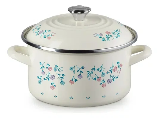 Caçarola Redonda 20cm Flor Creme - Le Creuset