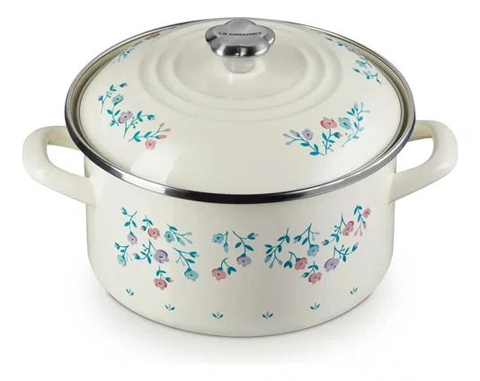 Caçarola Redonda 20cm Flor Creme - Le Creuset