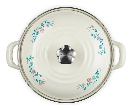 Caçarola Redonda 20cm Flor Creme - Le Creuset