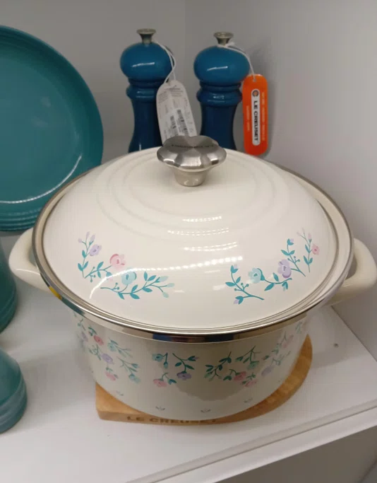 Caçarola Redonda 20cm Flor Creme - Le Creuset