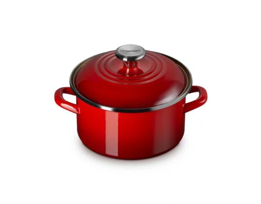 Caçarola Redonda 20cm Vermelho Cerise - Le Creuset