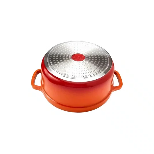 Caçarola Redonda Laranja 25cm 4,3l - Hercules