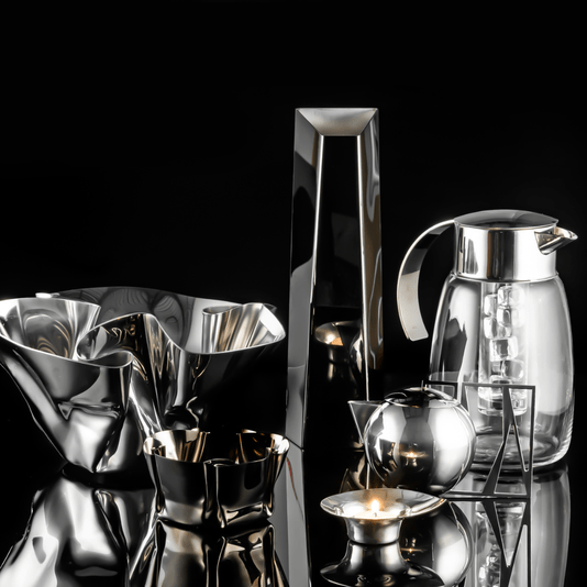 Cachepot/Fruteira/Balde de Gelo Fiori Aço Inox - Riva